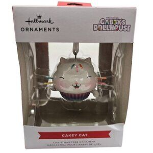 Hallmark Gabby’s Dollhouse Cakey Cat Christmas Holiday Ornament NEW**